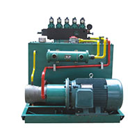 液壓站與集成塊